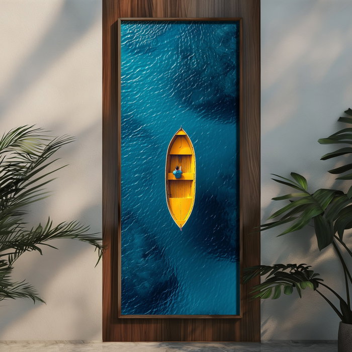Wallity Pintura Decorativa Multicolor en MDF con Marco 40 x 120 cm Wallity Pintura Decorativa Multicolor en MDF con Marco 40 x 120 cm